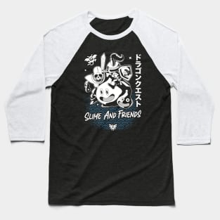 Slime and Friends Japanese Style Baseball T-Shirt